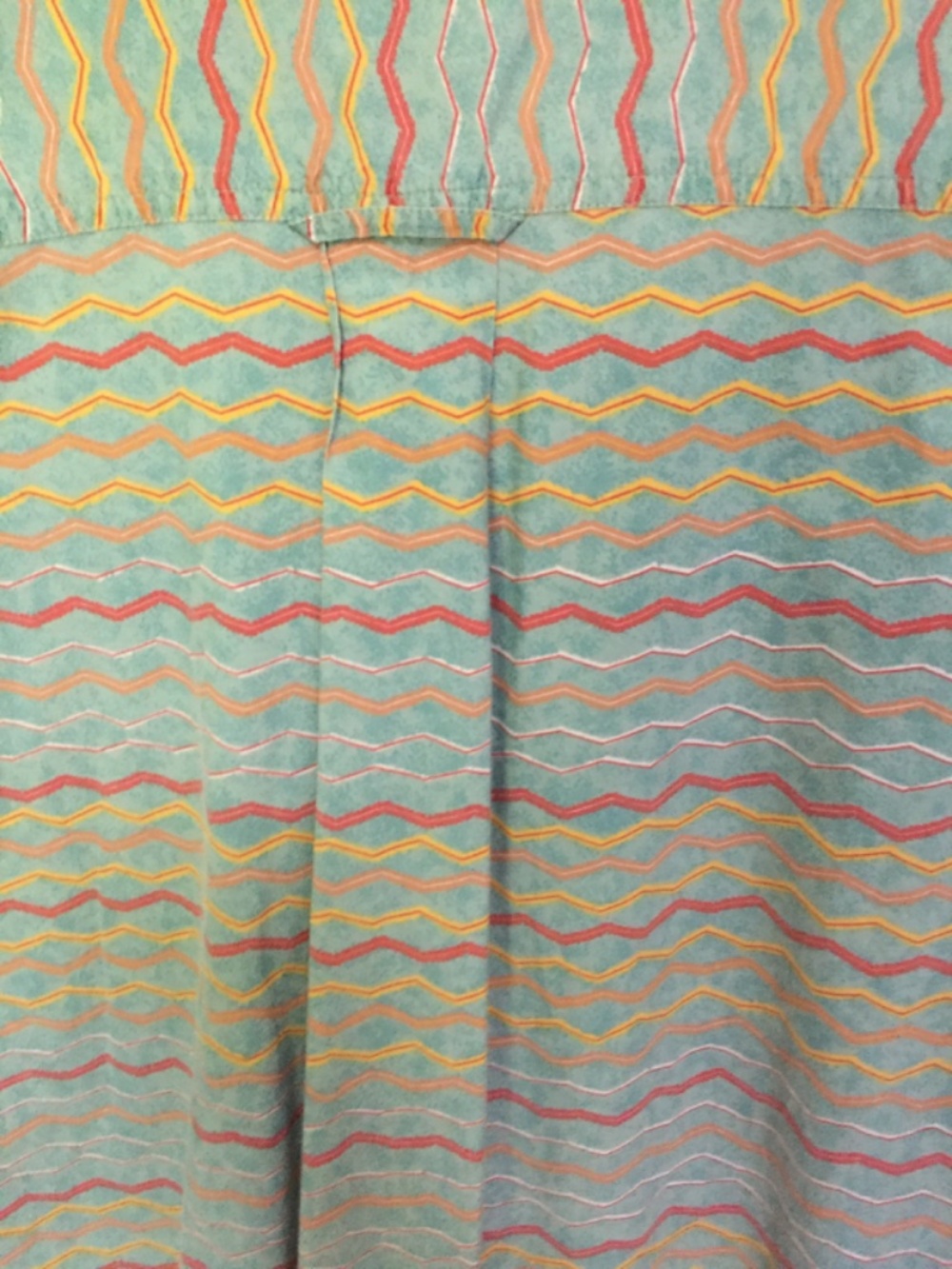 Orvis Multicolor Wave-Pattern Casual Button-Down Shirt - Picture 14 of 16